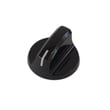 Range Surface Burner Knob (black) for Frigidaire FFGS3025PSC - Part 316543818