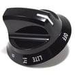 Cooktop Burner Knob for Frigidaire FFGC3625LSA - Part 316544001