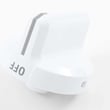 Range Surface Burner Knob (white) for Frigidaire CGGF3054KWB - Part 316545004