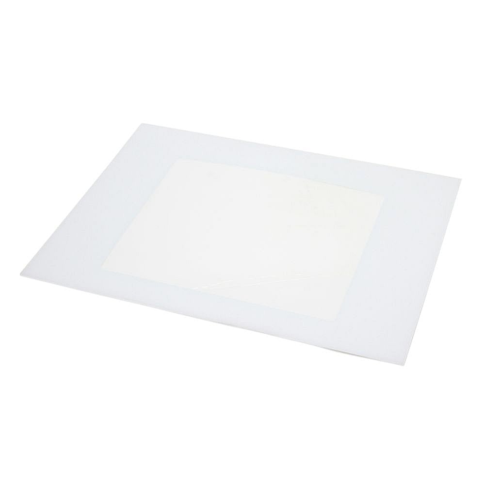 Photo of Range Oven Door Outer Panel (White) from Repair Parts Direct