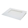 Range Oven Door Outer Panel (white) for Kenmore 79092204017 - Part 316552702