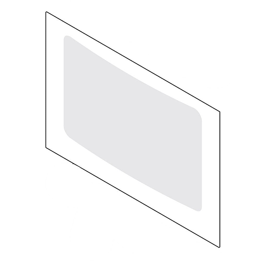 Kenmore Part #316552704, Range Oven Door Outer Panel (Bisque) | 30.25 x 21.25 x 0.25