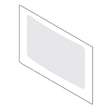 Range Oven Door Outer Panel (bisque) for Kenmore 79092804014 - Part 316552704