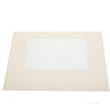 Range Oven Door Outer Glass (bisque) for Kenmore 79092209017 - Part 316552705