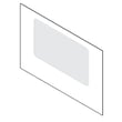 Range Oven Door Outer Glass (black) for Kenmore 79094209312 - Part 316552718