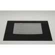 Range Oven Door Outer Glass (black) for Kenmore 79074232311 - Part 316553215