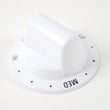 Range Warming Drawer Knob (white) for Kenmore 79078889902 - Part 316553503