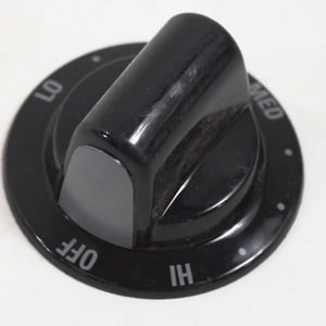 Range Warming Drawer Knob (black) 316553504