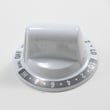 Range Surface Element Knob (white) for Kenmore 79097452800 - Part 316553509