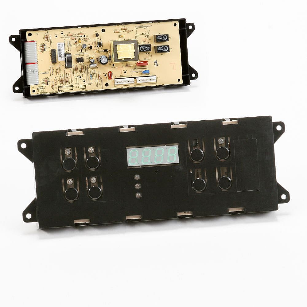 Photo of Range Oven Control Board and Clock from Repair Parts Direct