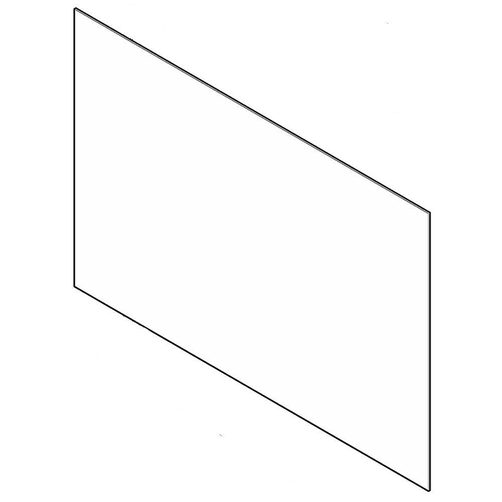 Part #316559111, Range Oven Door Outer Panel (White) (Replaces 316559110) / 36.00 x 30.00 x 6.00