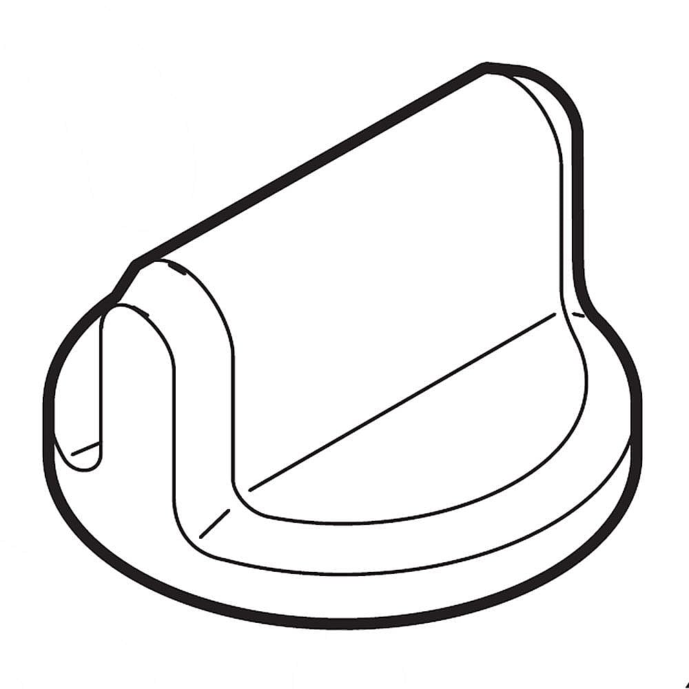 Frigidaire Part #316564405, Range Burner Control Knob | 2.70 x 2.70 x 1.95