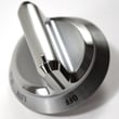 Cooktop Burner Knob for Frigidaire FPGC3685KSB - Part 316564606