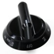 Cooktop Burner Knob for Frigidaire FGEC3045KBB - Part 316564618