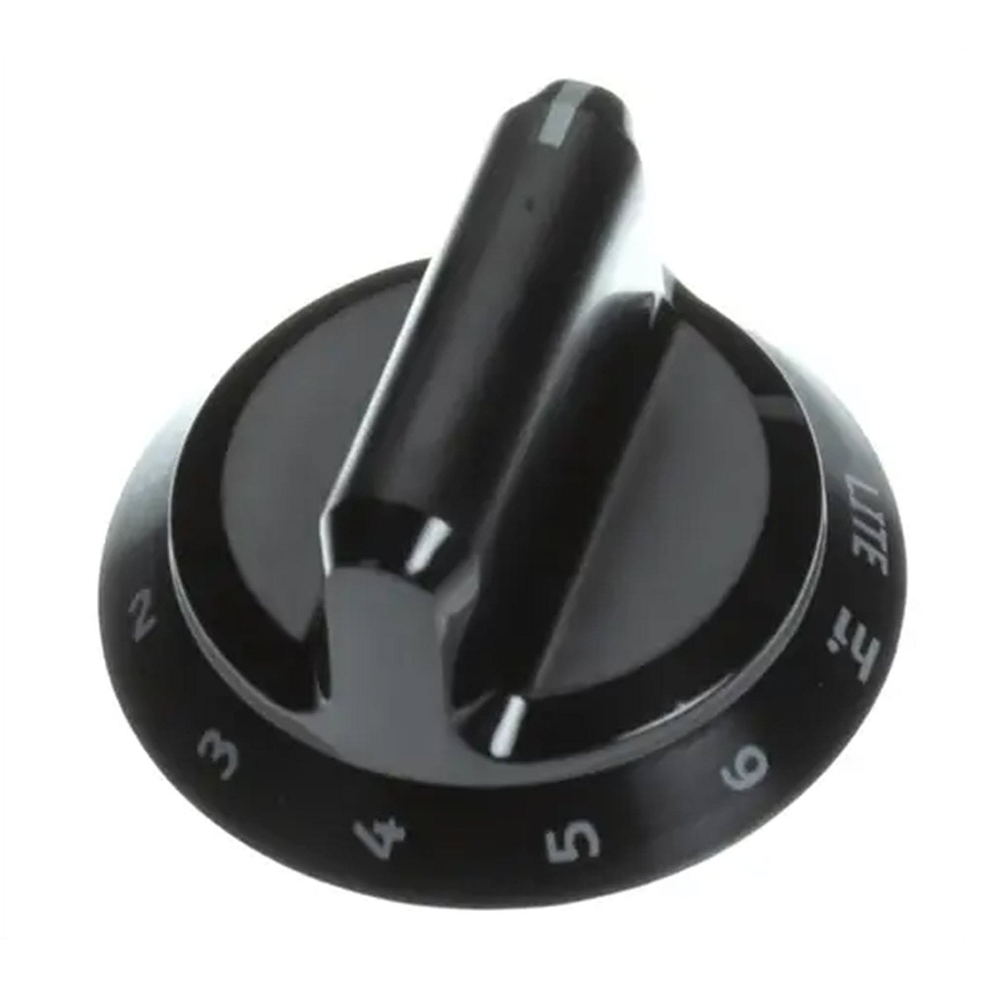 Frigidaire Part #316564627, Cooktop Burner Knob | 2.40 x 2.35 x 1.75