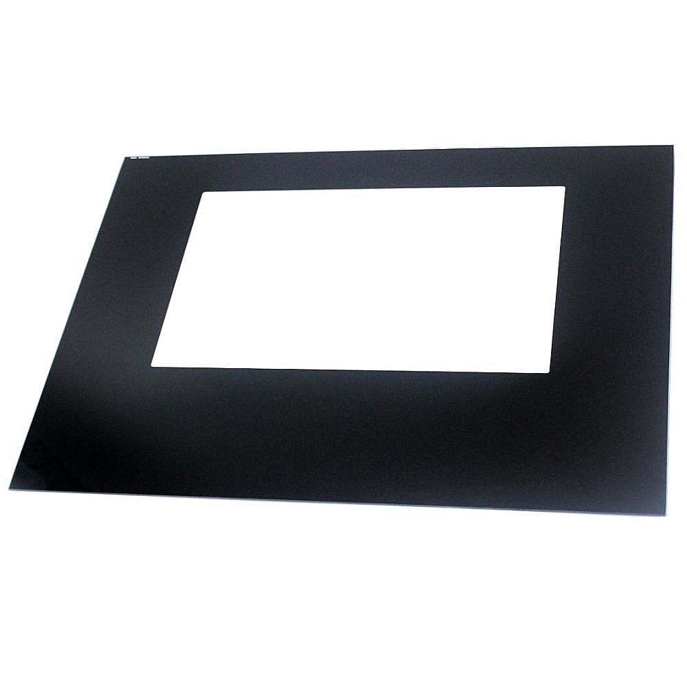 Photo of Range Oven Door Outer Panel (Black) from Repair Parts Direct