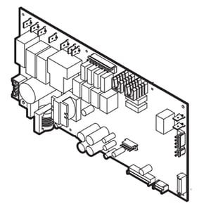 Wall Oven Relay Control Board 316570510