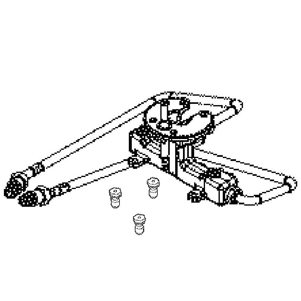 Range Surface Burner Igniter and Orifice Holder, 17,000-BTU