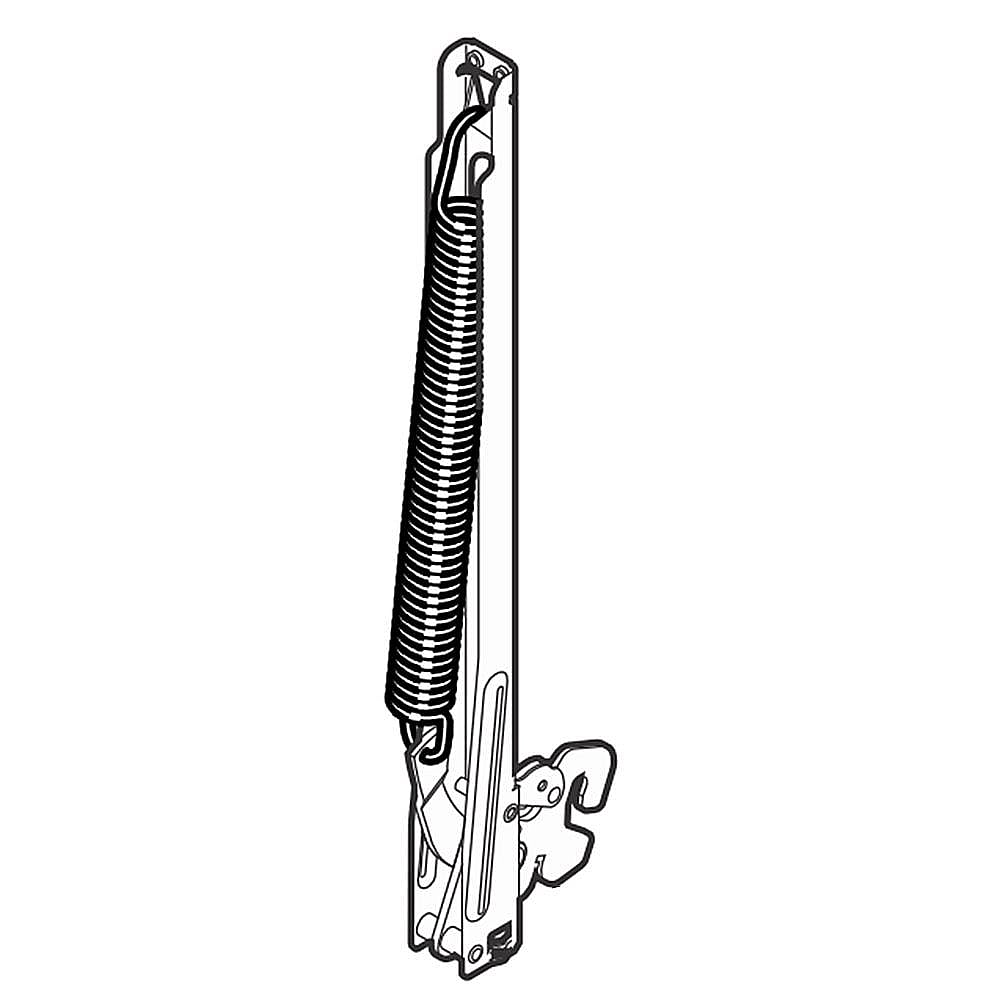 Kenmore Part #316575923, Hinge | 11.95 x 3.25 x 1.20