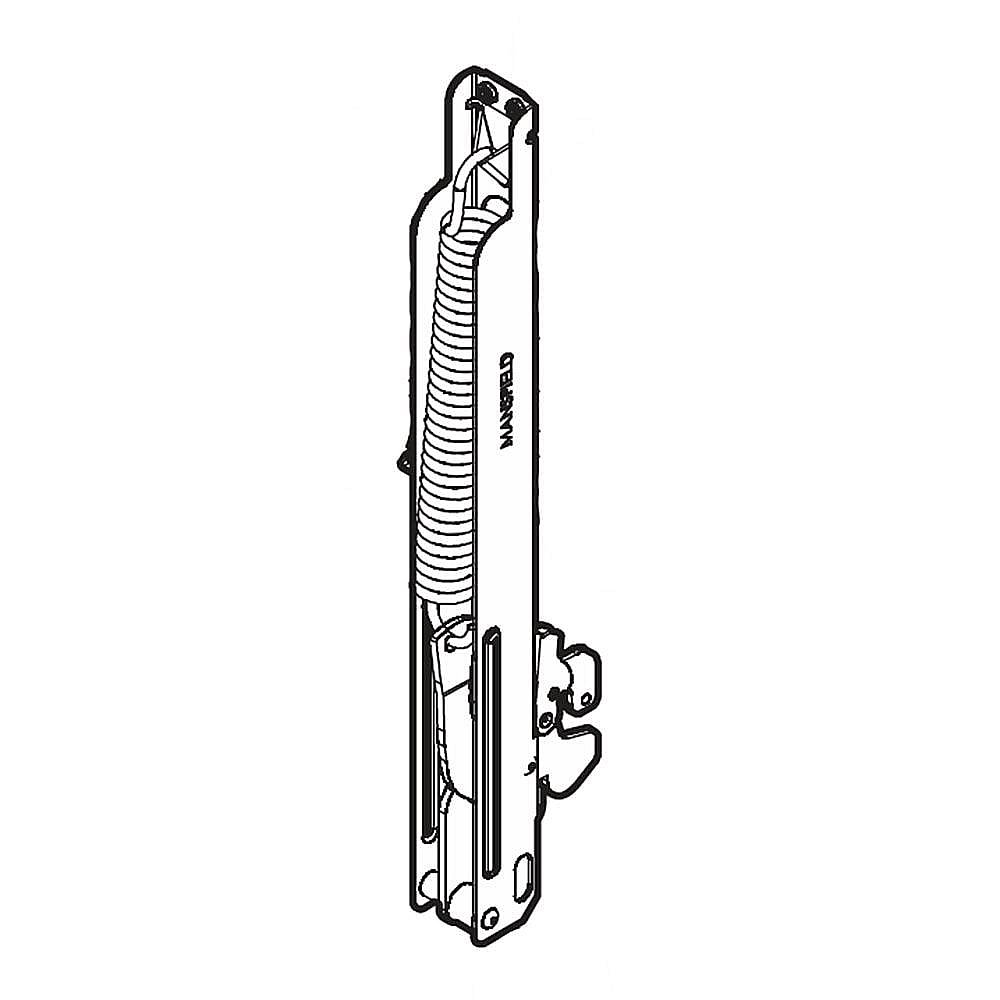 Kenmore Elite Part #316575936, Range Oven Door Hinge, Lower | 12.25 x 3.95 x 2.15