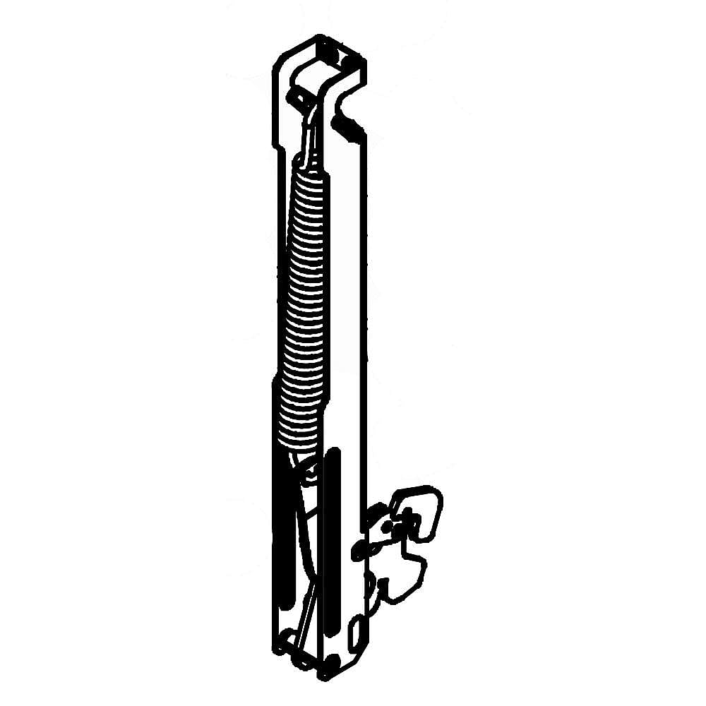 Part #316575952, Wall Oven Door Hinge (Gray) / 11.95 x 4.55 x 1.25