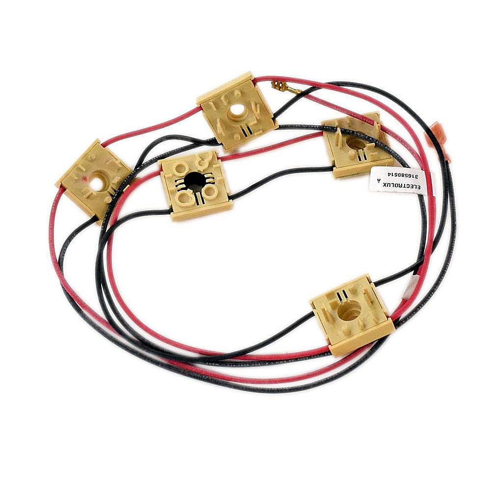 Kenmore Elite Part #316580616, Range Igniter Switch And Harness Assembly | 10.00 x 8.90 x 4.40