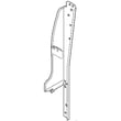 Range Control Panel End Cap, Left (white) for Frigidaire FFEF3012UWC - Part 316602103