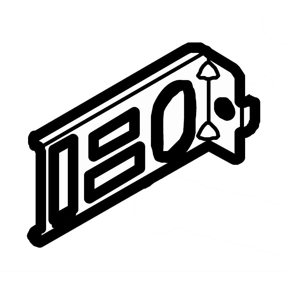 Kenmore Part #316604800, Bracket | 3.15 x 0.90 x 0.75