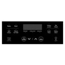 Range Oven Control Overlay 316633002