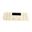 Range Oven Control Overlay (bisque) for Kenmore 79074339312 - Part 316655002