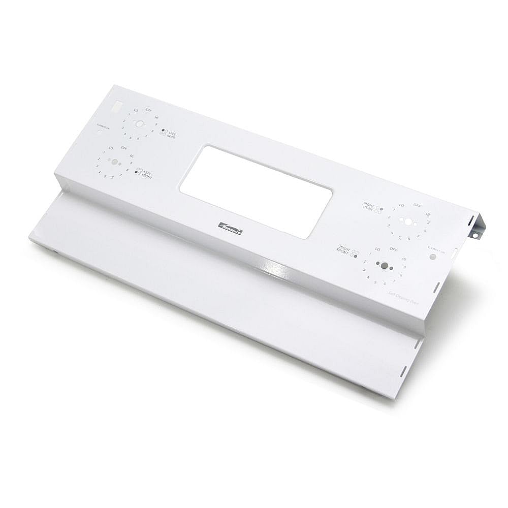 Kenmore Part #318005480, Range Control Panel (White) | 23.10 x 10.35 x 5.85