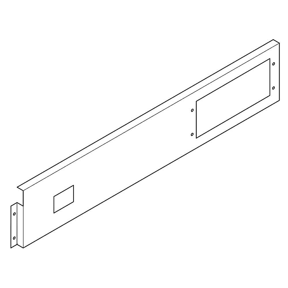 Kenmore Part #318015034, Bracket Clock | 24.60 x 6.25 x 1.40