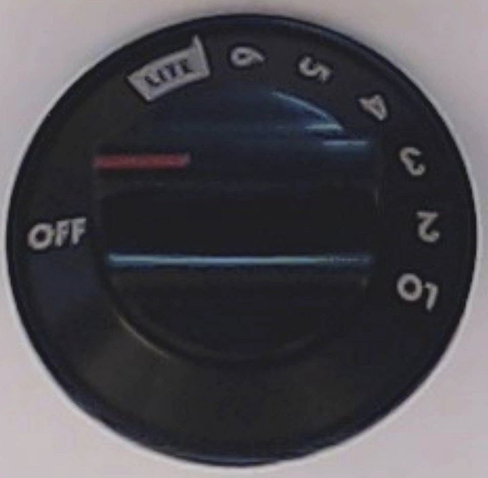 Tappan Part #318016205, Cooktop Burner Knob | 5.10 x 3.75 x 1.95