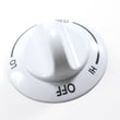 Cooktop Burner Knob for Frigidaire FEC36S8HSB - Part 318016330