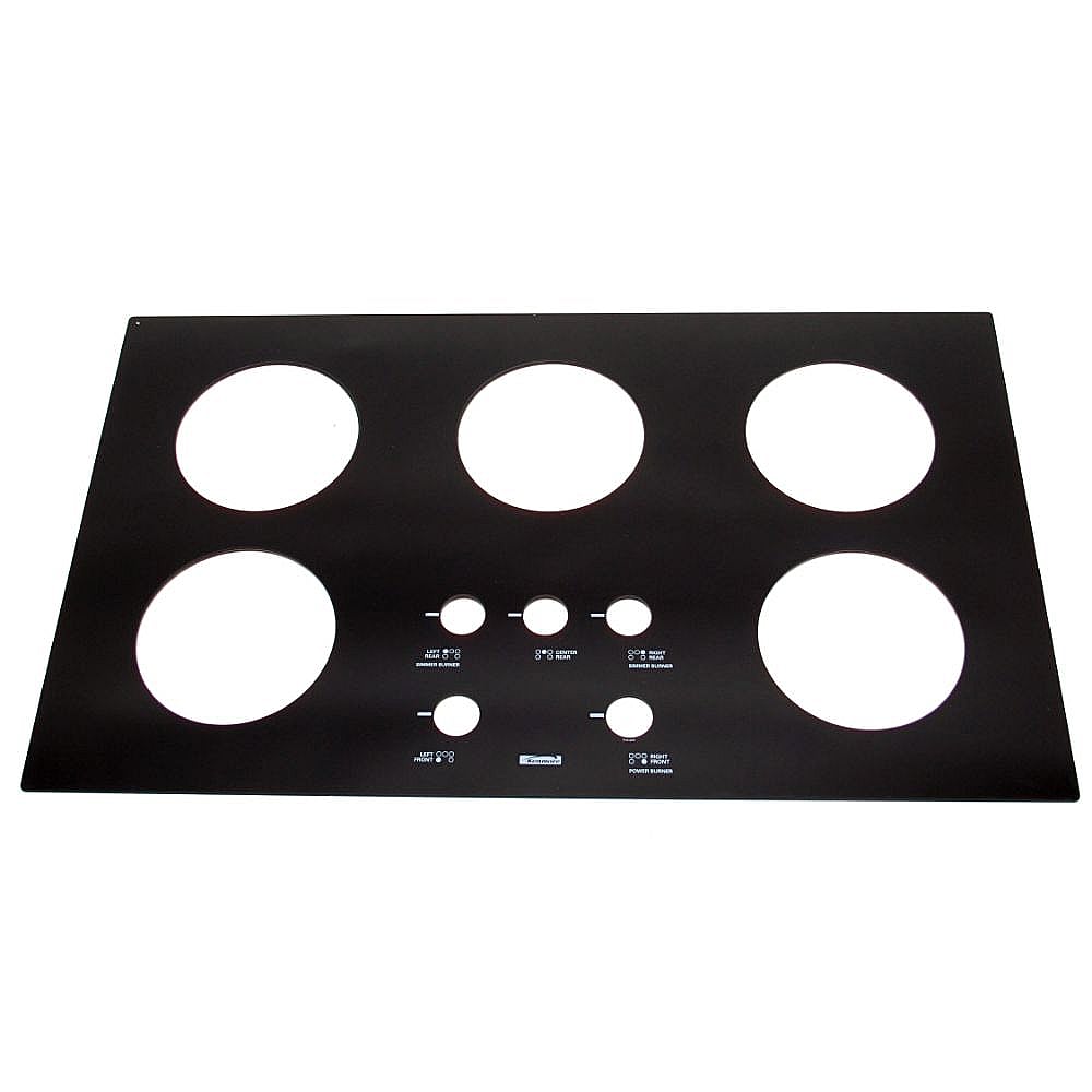 Kenmore Part #318018934, Cooktop Main Top (Black) | 36.00 x 36.00 x 21.50