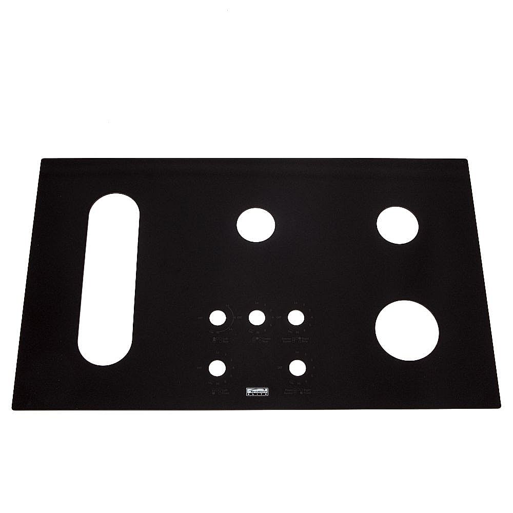Kenmore Elite Part #318018940, Cooktop Main Top (Black) | 18.38 x 5.25 x 8.25