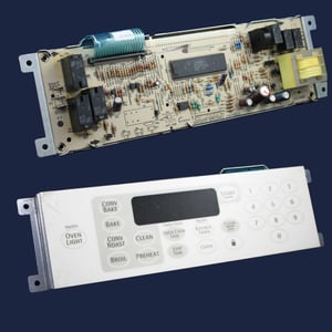 Range Oven Control Board And Clock 318019903