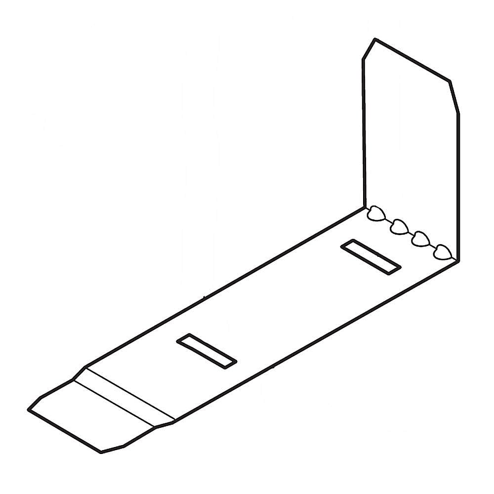 Kenmore Part #318024201, Bracket | 2.30 x 0.95 x 0.65
