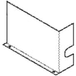 Deflector for Kenmore Pro 79031023700 - Part 318024206