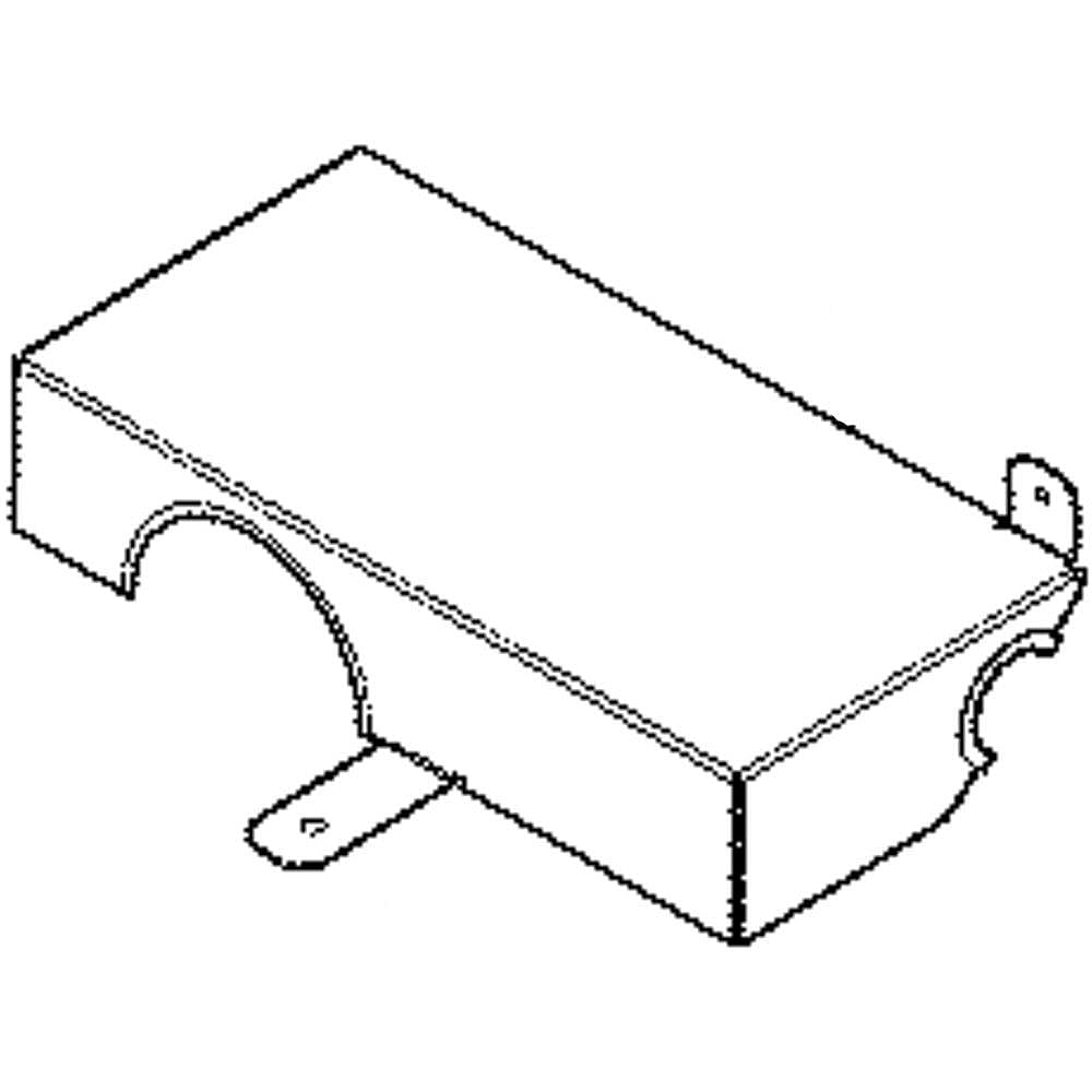 Kenmore Part #318024211, Deflector | 7.35 x 4.30 x 3.55