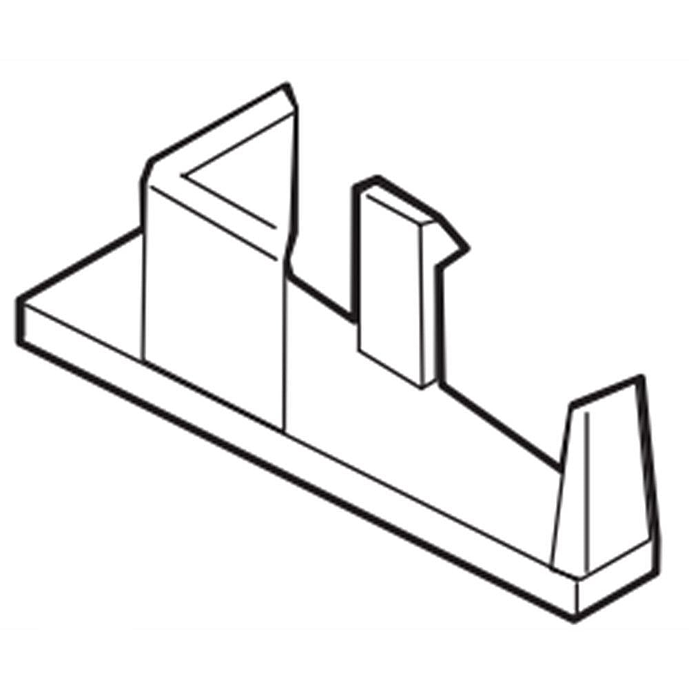 Kenmore Part #318034503, End Cap | 5.00 x 4.75 x 0.60
