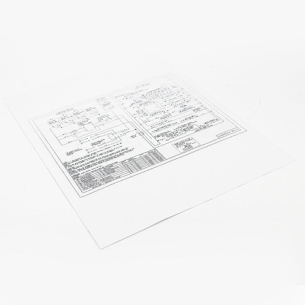 Part #318045314, Range Wiring Diagram / 15.00 x 11.00 x 0.00