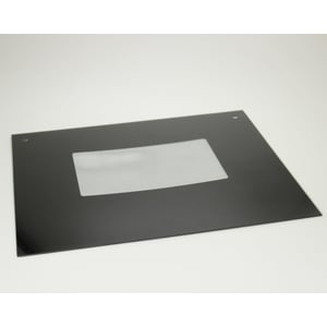 Wall Oven Door Outer Panel (black) 318051556