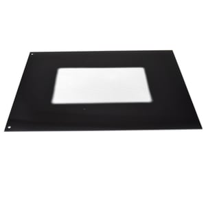 Wall Oven Door Outer Glass (black) 318051617