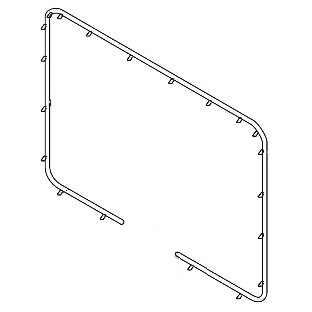Kenmore Pro Part #318053150, Range Oven Door Gasket | 19.05 x 10.30 x 2.20