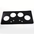 Cooktop Main Top (black) for Frigidaire FFGC3613LBB - Part 318065903