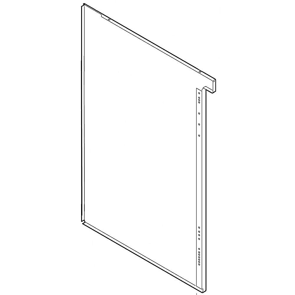 Kenmore Elite Part #318066134, Range Side Panel, Right (Black) | 35.00 x 35.00 x 23.00