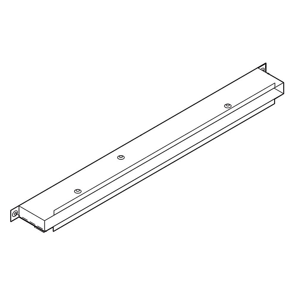 Kenmore Part #318076801, Box-Flue | 23.45 x 4.20 x 1.85