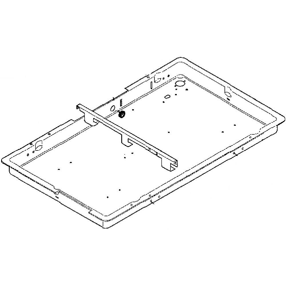 Kenmore Part #318077002, Range Main Top Burner Box | 37.50 x 20.50 x 3.25