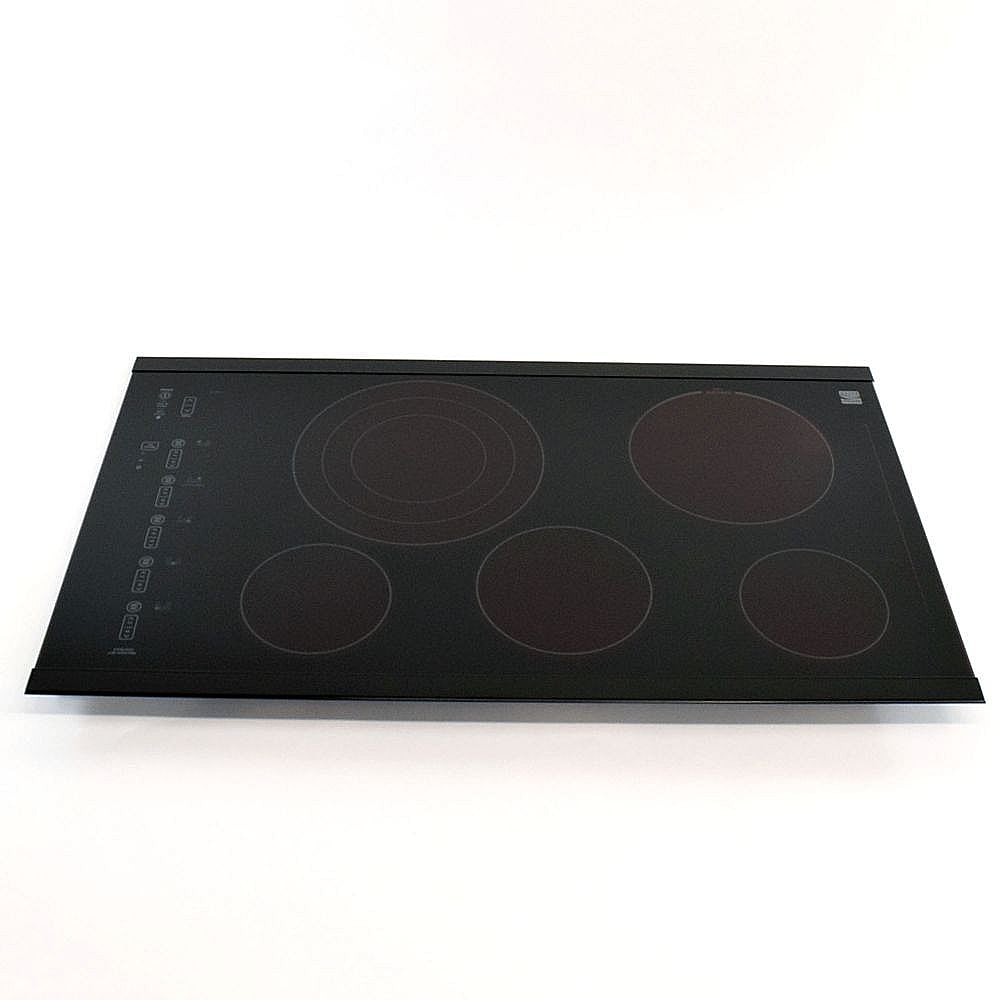 Photo of Cooktop Main Top Assembly (Black) from Repair Parts Direct